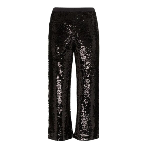 Figue Verushka Black Sequin Trousers Size S - Picture 3 of 4